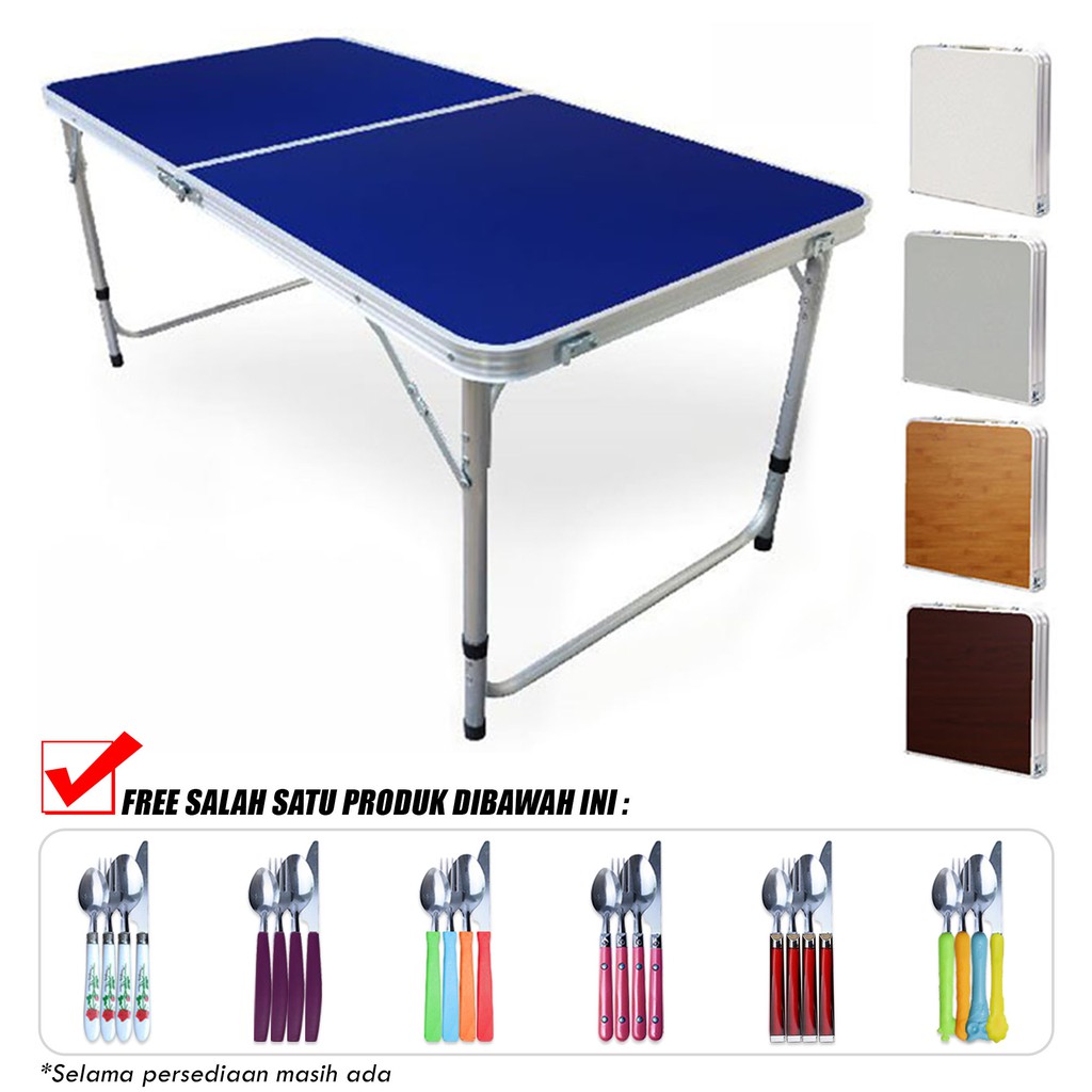 COD Meja Lipat Portable 60cm x 120cm Shopee Indonesia COD Meja Lipat Portable 60cm x 120cm Shopee Indonesia
