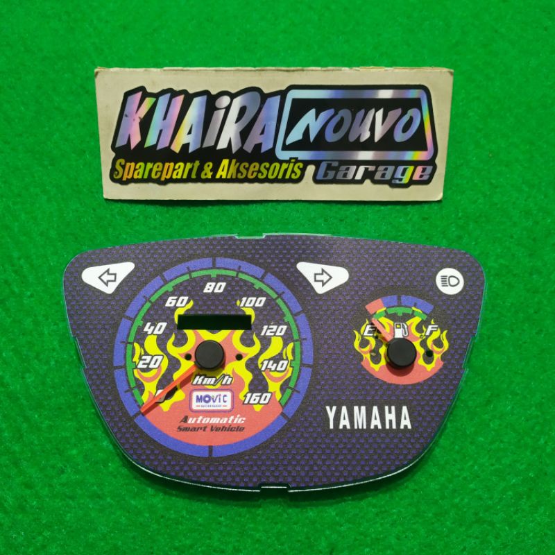 Papan spidometer nouvo lele costum papan speedometer nouvo lele movic api papan spido nouvo lele dan