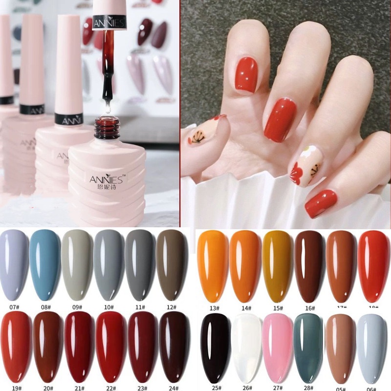 MSY ANNIES KUTEK GEL SUMMER COLOUR Nail Polish UV LED Nail Art / Kutek / Cat Kuku/ Gel polish/ Kutek UV Gel