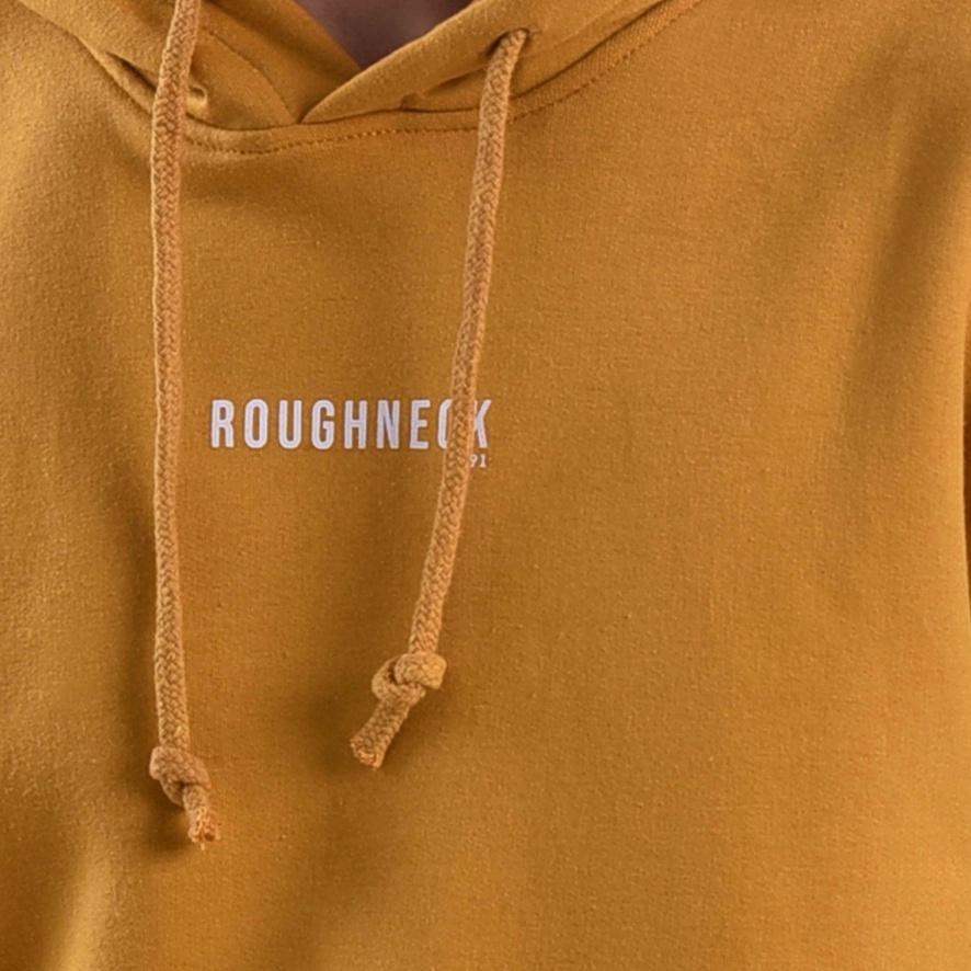♧ Roughneck H496 Mustard Mini Sig White Hoodie ♞