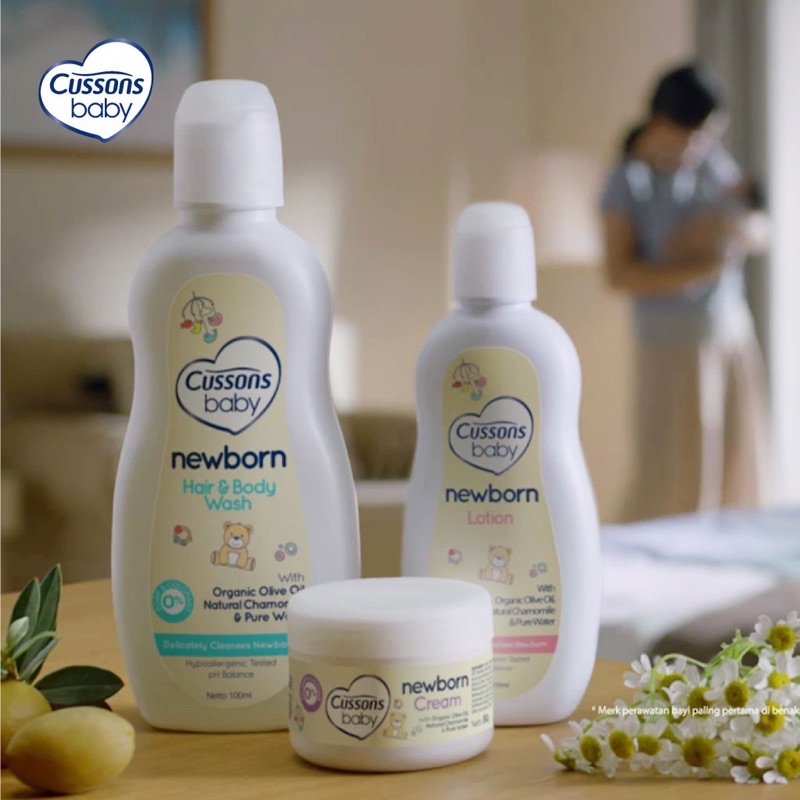 Baby Cream / Lotion Bayi Cussons Baby Newborn Cream 50gr