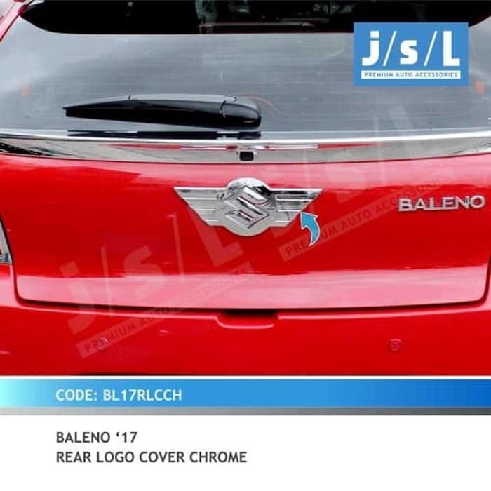 Cover Logo Baleno 2017 Chrome