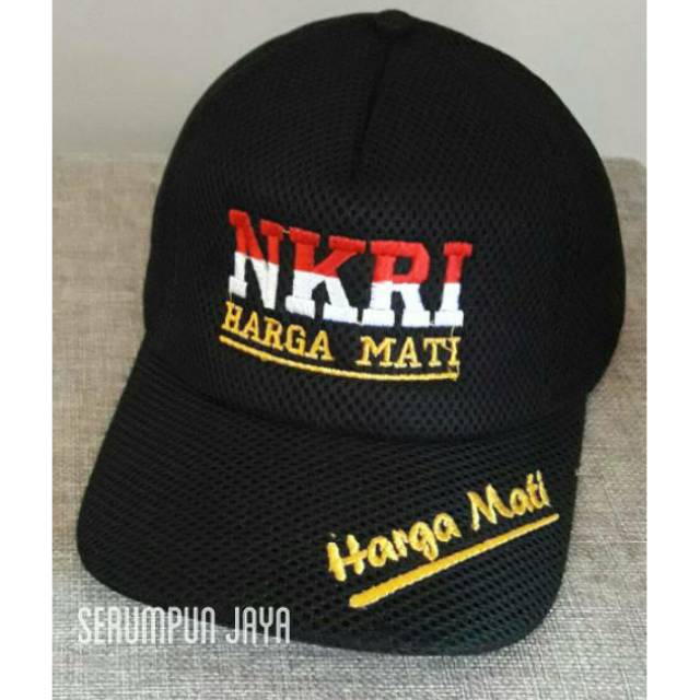 TOPI NKRI - TOPI NKRI HARGA MATI JARING DOUBLE MESH