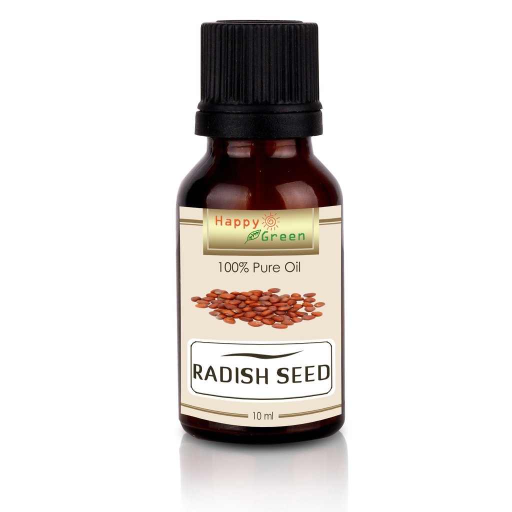 Happy Green Radish Seed Oil (10 ml) - Minyak Biji Lobak Murni