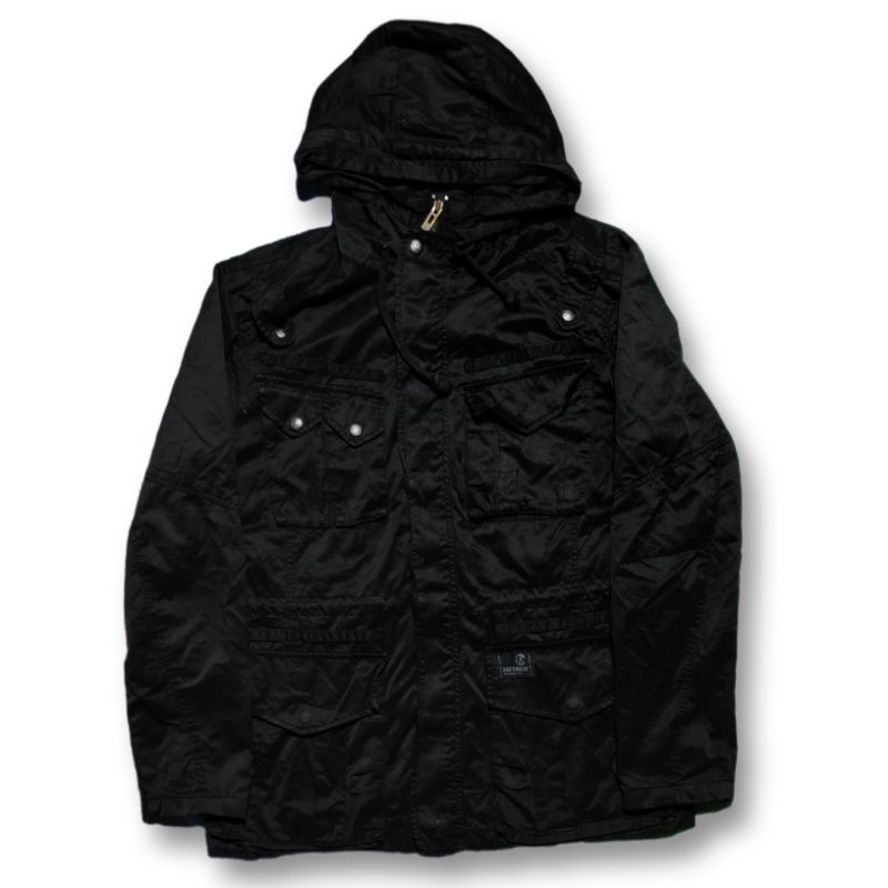 Jaket Parka Buckaroo Second Original ( Hitam Pekat )