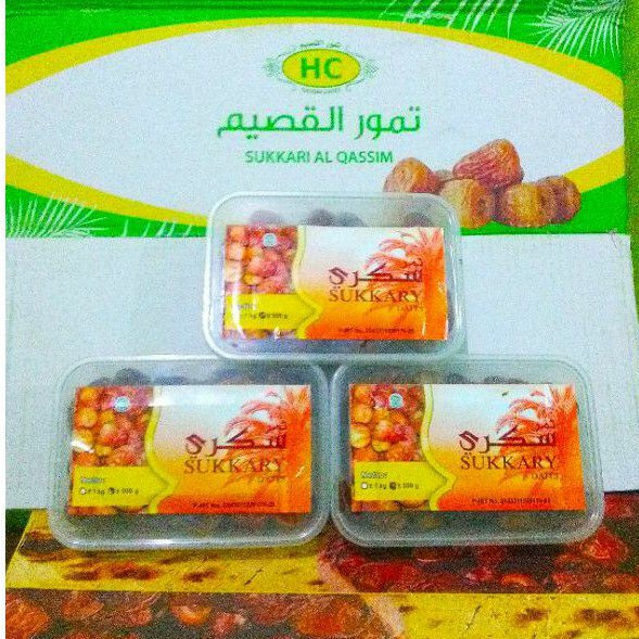 

Kurma Sukari Al Qosim 0,5 kg