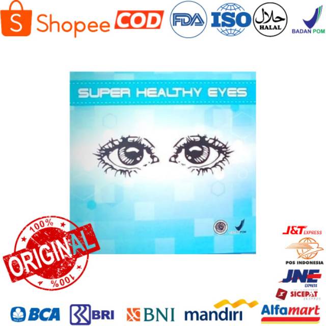 VITAMIN MATA ORIGINAL SUPER HEALTHY EYES NUTRISI MATA MINUS SILINDRIS ORIGINAL