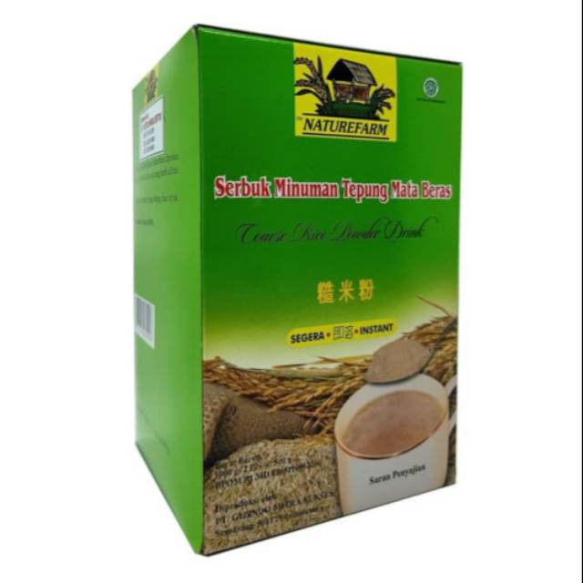 

CRP Minuman Tepung Mata Beras /Coarse Rice Powder Drink Plain Besar - rasa Original 1000 Gram
