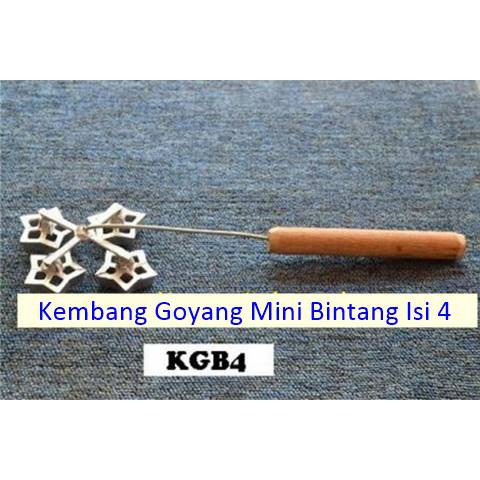 Cetakan Kembang Goyang Mini Isi 4 Perabot