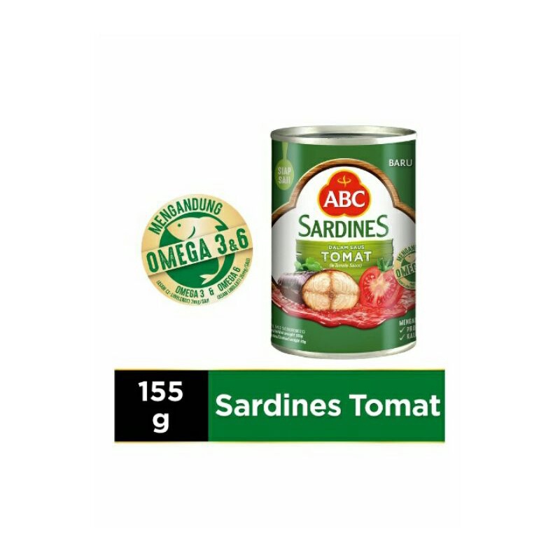 

Abc Sardines Tomat 155G