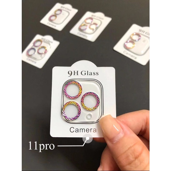 LENSPRO CAMERA RAINBOW IPHONE 12PROMAX 12 PRO 12MINI 11 11PRO 11 PROMAX FULL LAYAR TEMPERED CAMERA-1