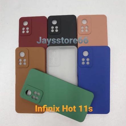 Case Pro Camera Soft Matte Protoctor Infinix Hot 11S Note 11 Pro