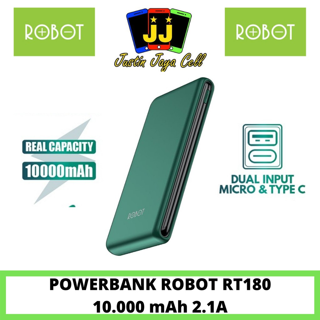 Powerbank ROBOT 10000 mAh RT180