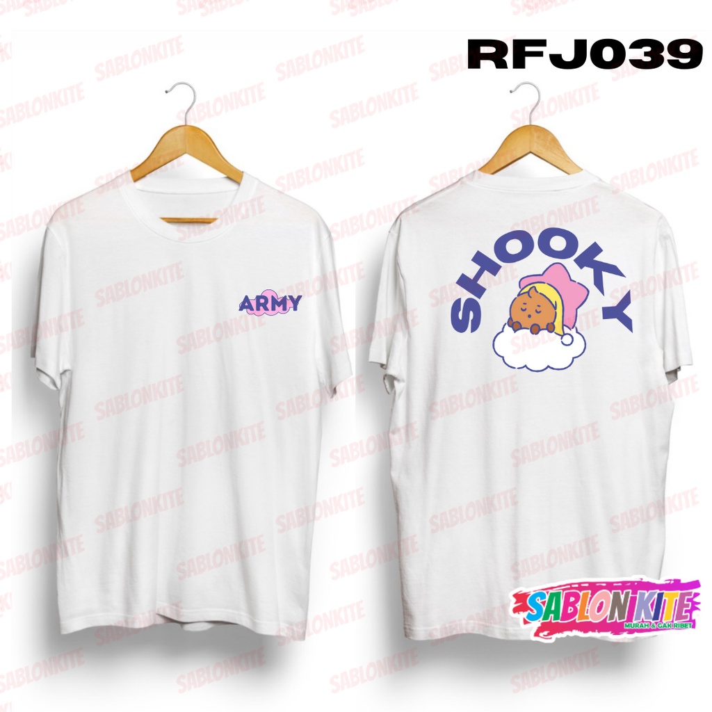 MURAH!!! KAOS KPOP SHOOKY SLEEPY RFJ039 COMBED 30S