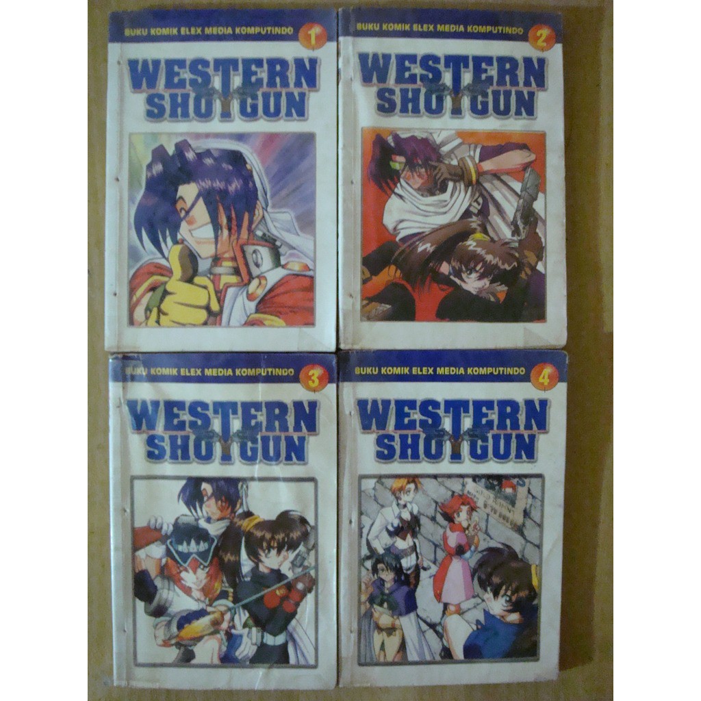 Komik Western Shotgun 37 BUKU SET Komik Seru Dan Lucu Shopee