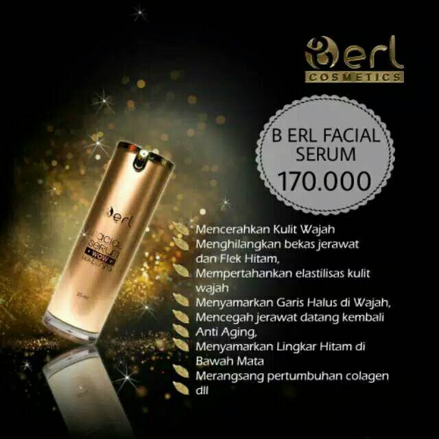 Facial Serum B erl / Serum Wajah B erl