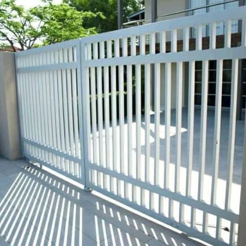 Jual pintu pagar dorong minimalis | Shopee Indonesia