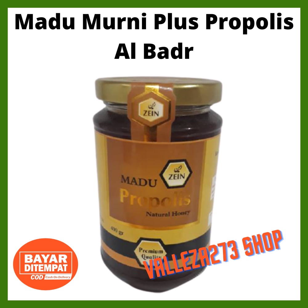 

Madu plus propolis Madu Propolis Al Badr 400 gram Herbal Imun Free Bubble