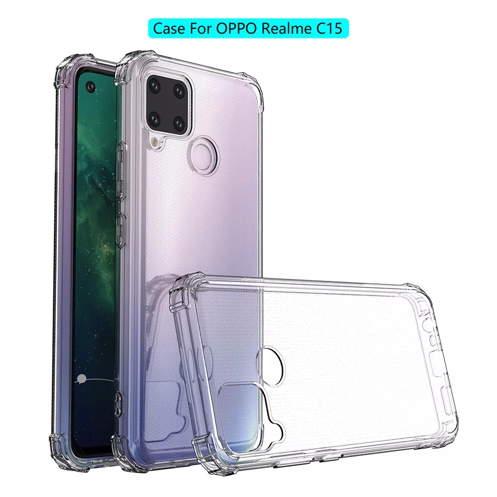 Casing for Realme C12 / C15 / Narzo 20 Case Anti Crack Anti Shock - Bening