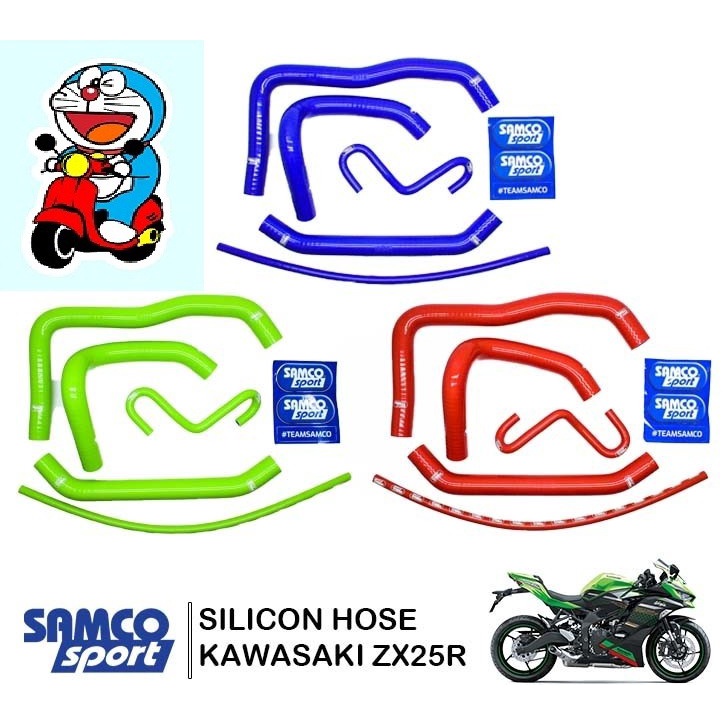 Selang rem radiator SAMCO ZX25r Kawasaki ZX-25R SILICONE