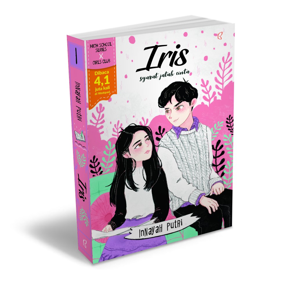 Buku Iris High School Series - Innayah Putri - Novel