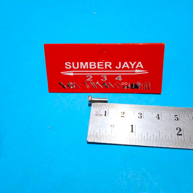 Baut JP 3 x 10 per 100 PCS  / sekrup 3 x 10 TERMURAH