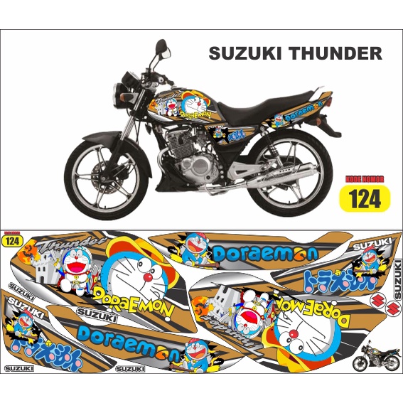 striping thunder kartun / decal thunder kartun / variasi thunder kartun