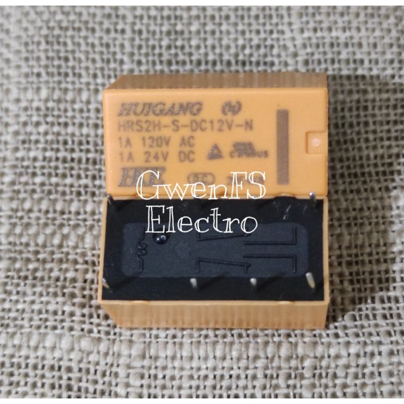 Relay HKE 8pin 8p 12Volt 1A 4078 ORIGINAL