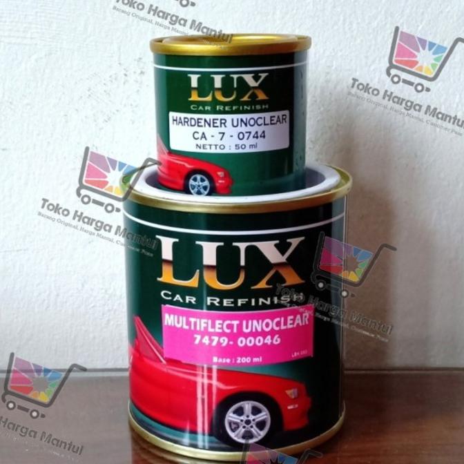 Clear hologram Lux Multiflect Unoclear / Vernish / pernis hologram Termurah