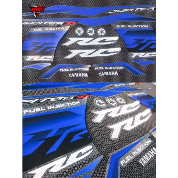 Striping transparan jupiter Z1 lagenda 115Z RC fuel injection