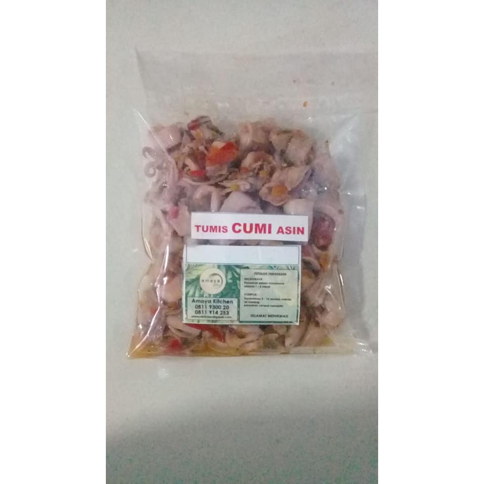

Tumis Cumi Asin (Frozen) by Amaya Kitchen
