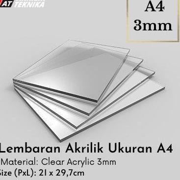 

『Launching』 LEMBARAN AKRILIK A4 3MM ACRYLIC GROSIR BERKUALITAS