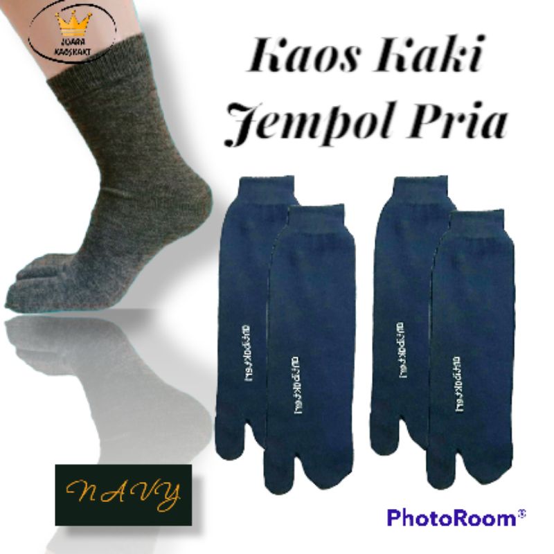 Kaos Kaki Jempol Pria Dewasa Polos