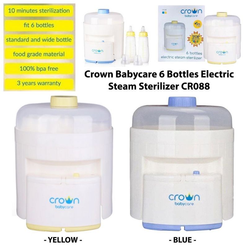 CROWN-STERIL BOTOL ISI 6-STERIL BOTOL CROWN-STERIL BOTOL