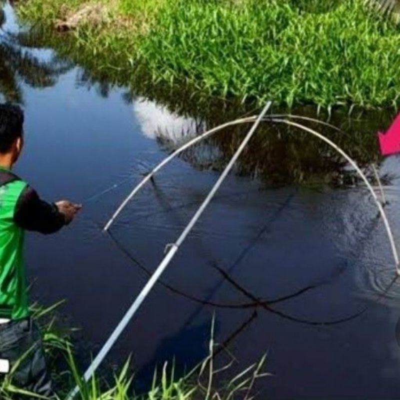 jaring anco 1 inchi 150cm x 2m sirib ikan, tangkul, bubu, jala ikan