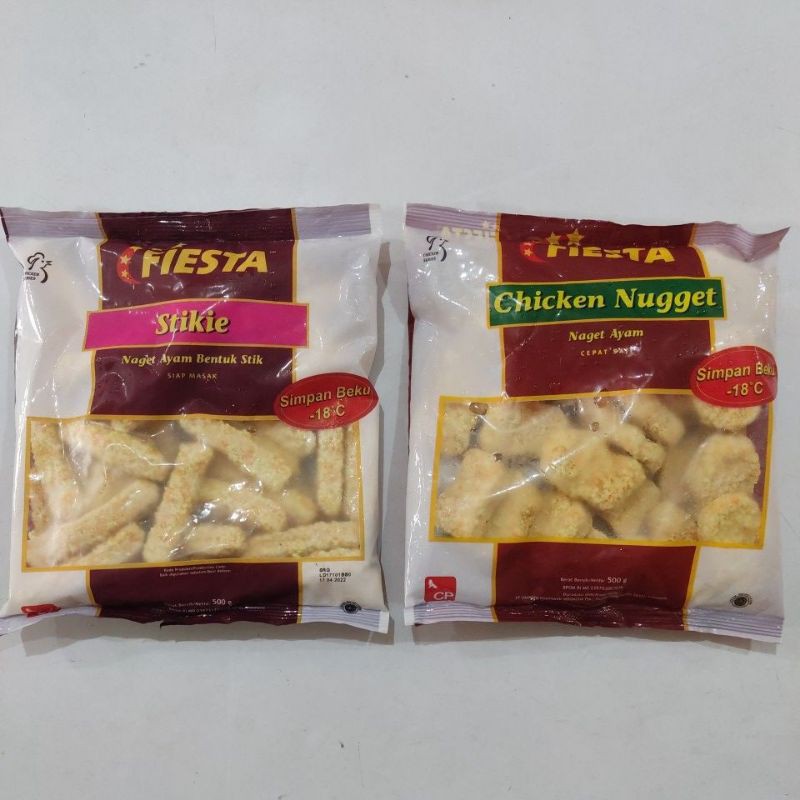 

Fiesta Chicken Nugget & Stikie 500gr