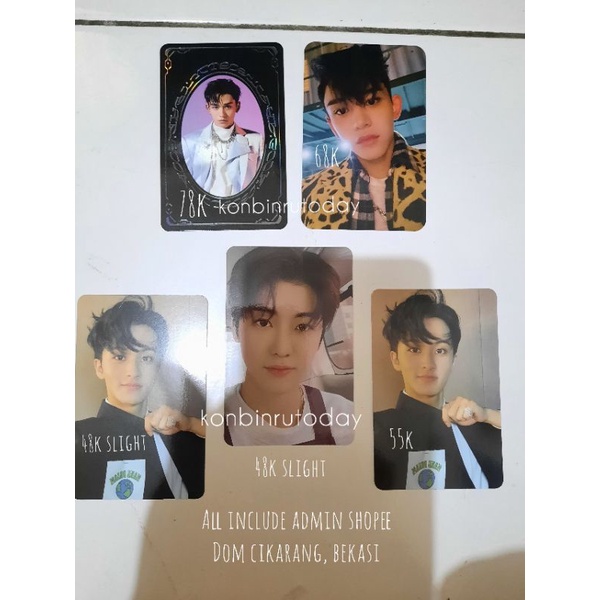 PHOTOCARD PC NCT DREAM JAEMIN JM NANA CAFE HOT SAUCE MARK SILAT AGENT HELLO FUTURE WAYV LUCAS HITCHH