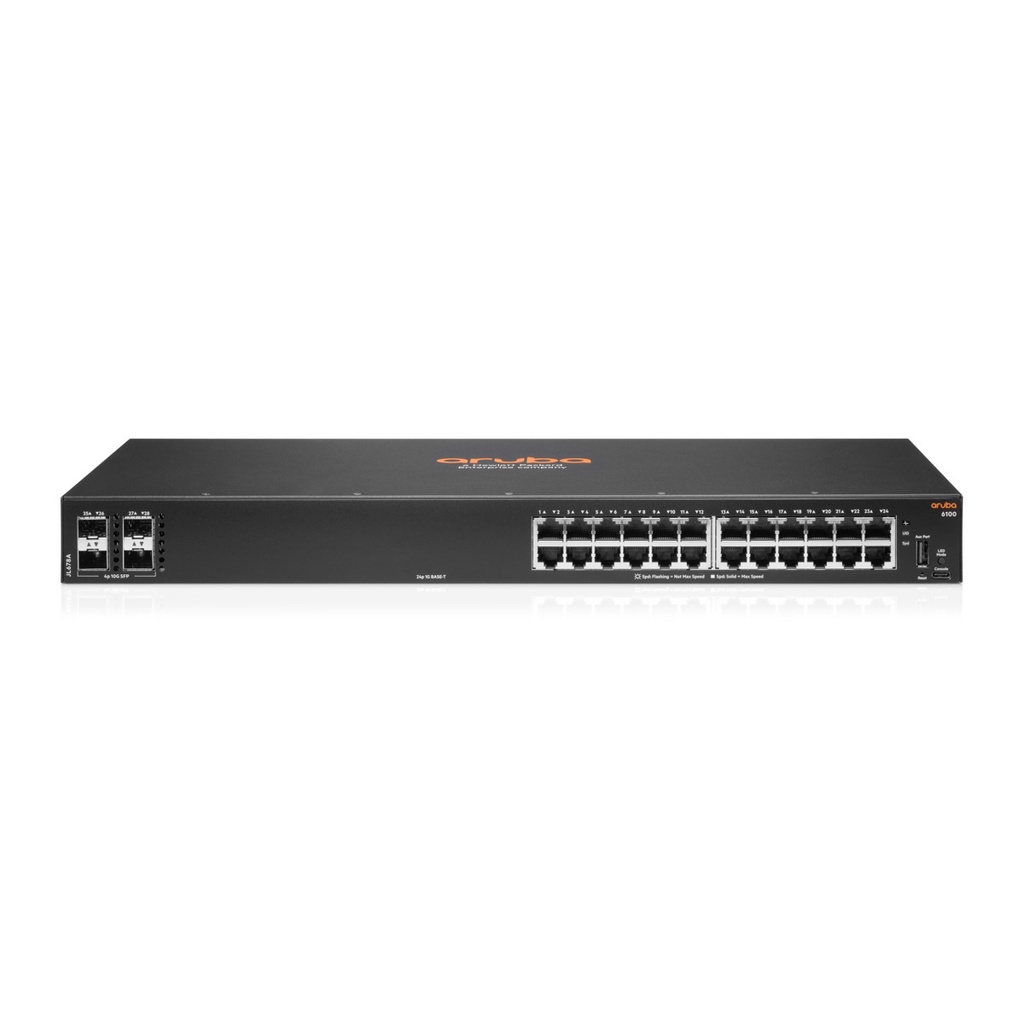 Aruba 6100 24G 4SFP+ Switch (JL678A)