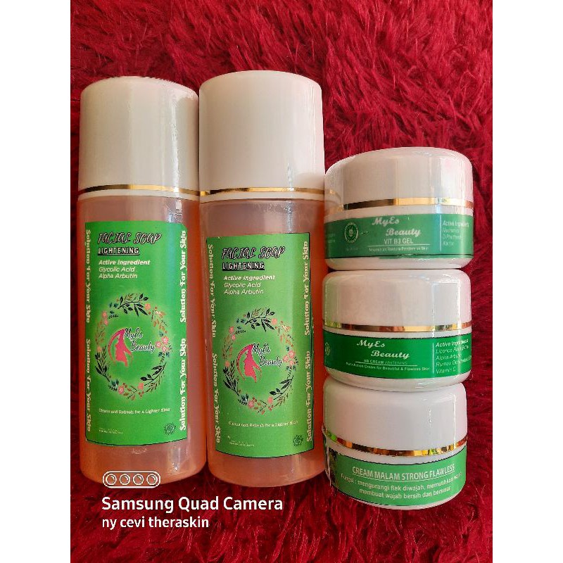 es glow paket glowing flek strong flawles