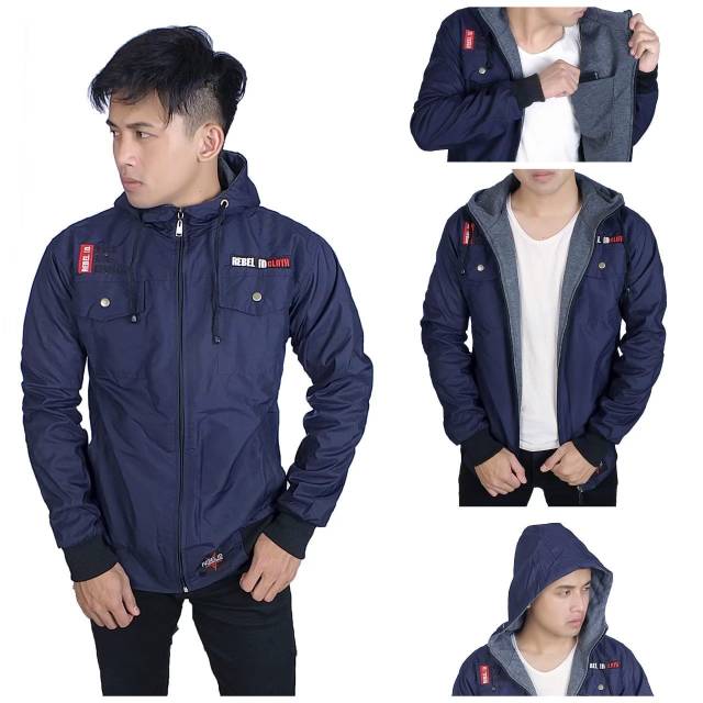 JAKET SEMIPARKA REBEL.ID