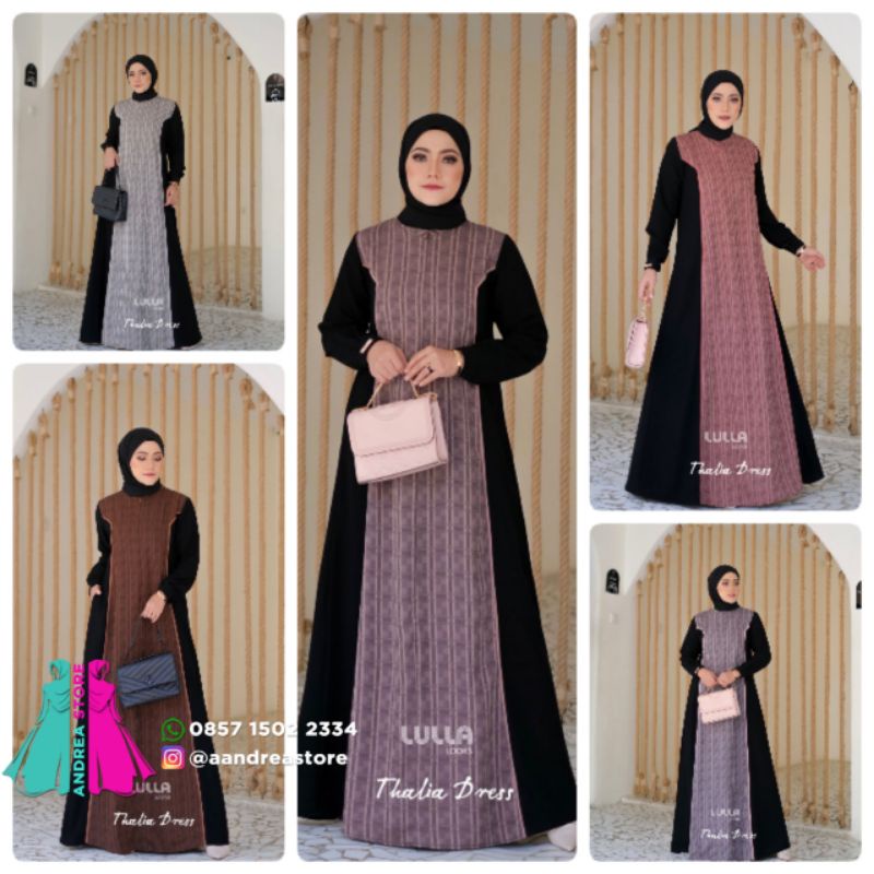 THALIA DRESS BY LULLALOOKS / THALIA JAB0475 BY LULLA LOOKS