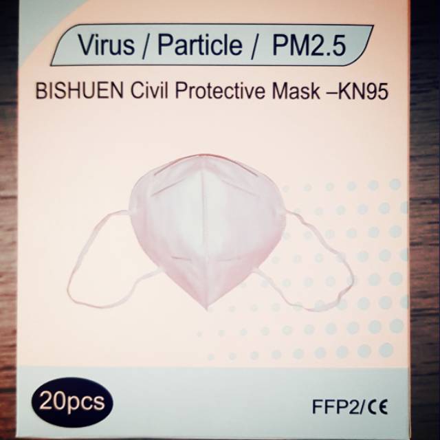 Masker antivirus anti corona masker KN95 N95 FFP2 CE FDA