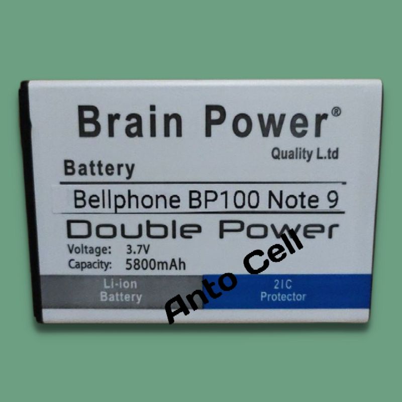 Baterai batre Bellphone BP100 Note 9 Belphone BP 100 Note9 double power