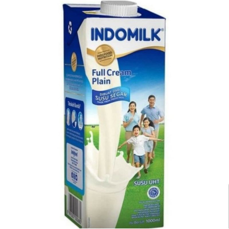 

Susu Indomilk 1 liter Plain