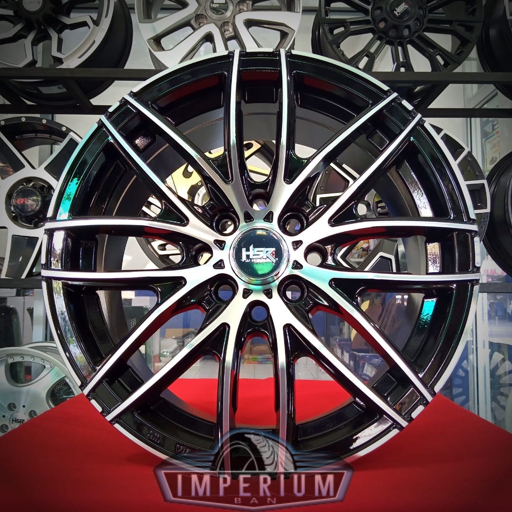 Velg mobil racing Ring 15 avanza brio mobilio yaris Pelek HSR Comoro R15x7 H8x100-114,3 ET40 BMF Gra