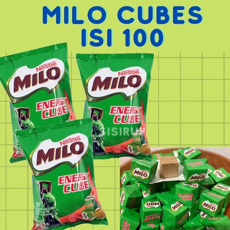 

Milo Cube 100 / milo cubes isi 100pcs Nigeria Malaysia Import
