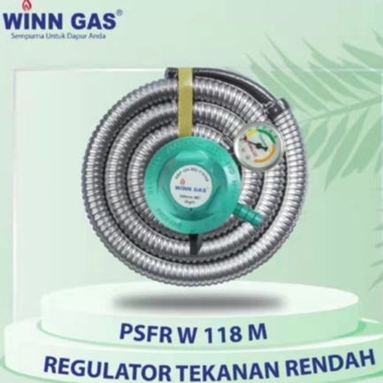 WINN GAS PAKET  REGULATOR FLEXIBLE W 118 METER