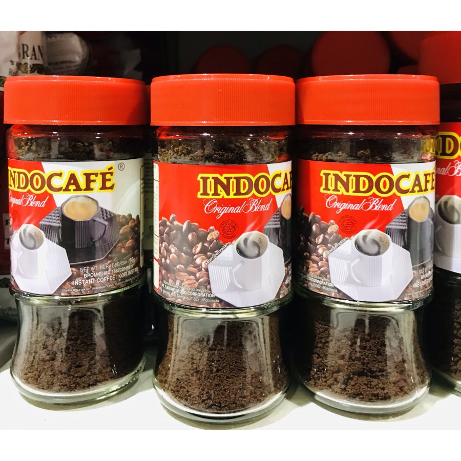 

INDOCAFÉ Original Blend Jar 50gr