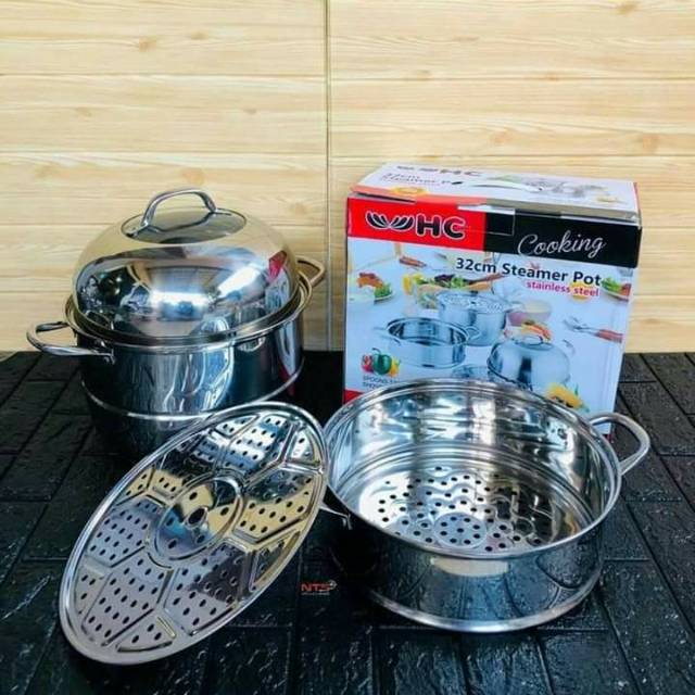 Steamer Pot 32cm,2 Susun