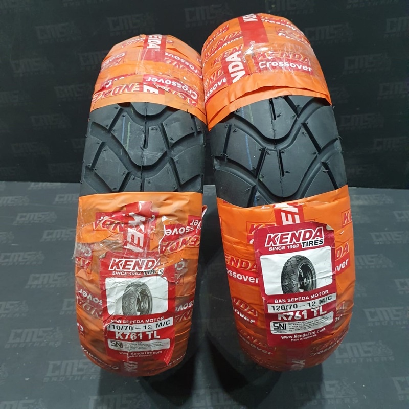 Ban Luar Motor Kenda 120 70 12 dan 110 70 12 K761 Tubeless